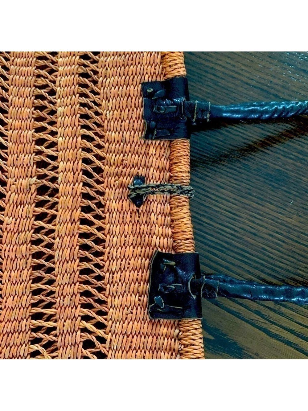Wicker hand bag - Picture 3 of 11